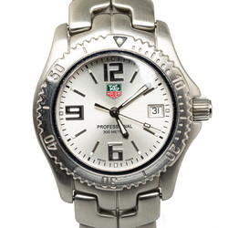 TAG Heuer Professional 200 Watch WT1112 Quartz Silver Dial Stainless Steel Men's HEUER
