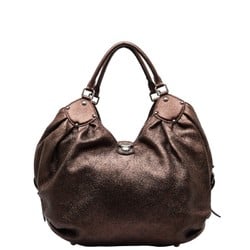 Louis Vuitton Monogram Mahina XL Tote Bag M95714 Metallic Brown Leather Women's LOUIS VUITTON