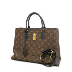 Louis Vuitton Handbag Monogram Flower Tote M43550 Brown Ladies