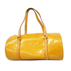 Louis Vuitton Handbag Vernis Bedford M91006 Beige Women's