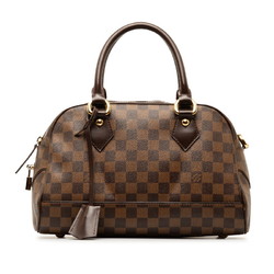 Louis Vuitton Damier Duomo Shoulder Bag N60008 Ebene Brown PVC Leather Women's LOUIS VUITTON