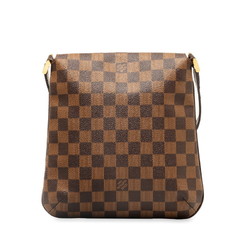 Louis Vuitton Damier Musette Salsa Long Shoulder Bag N51300 Brown PVC Leather Women's LOUIS VUITTON