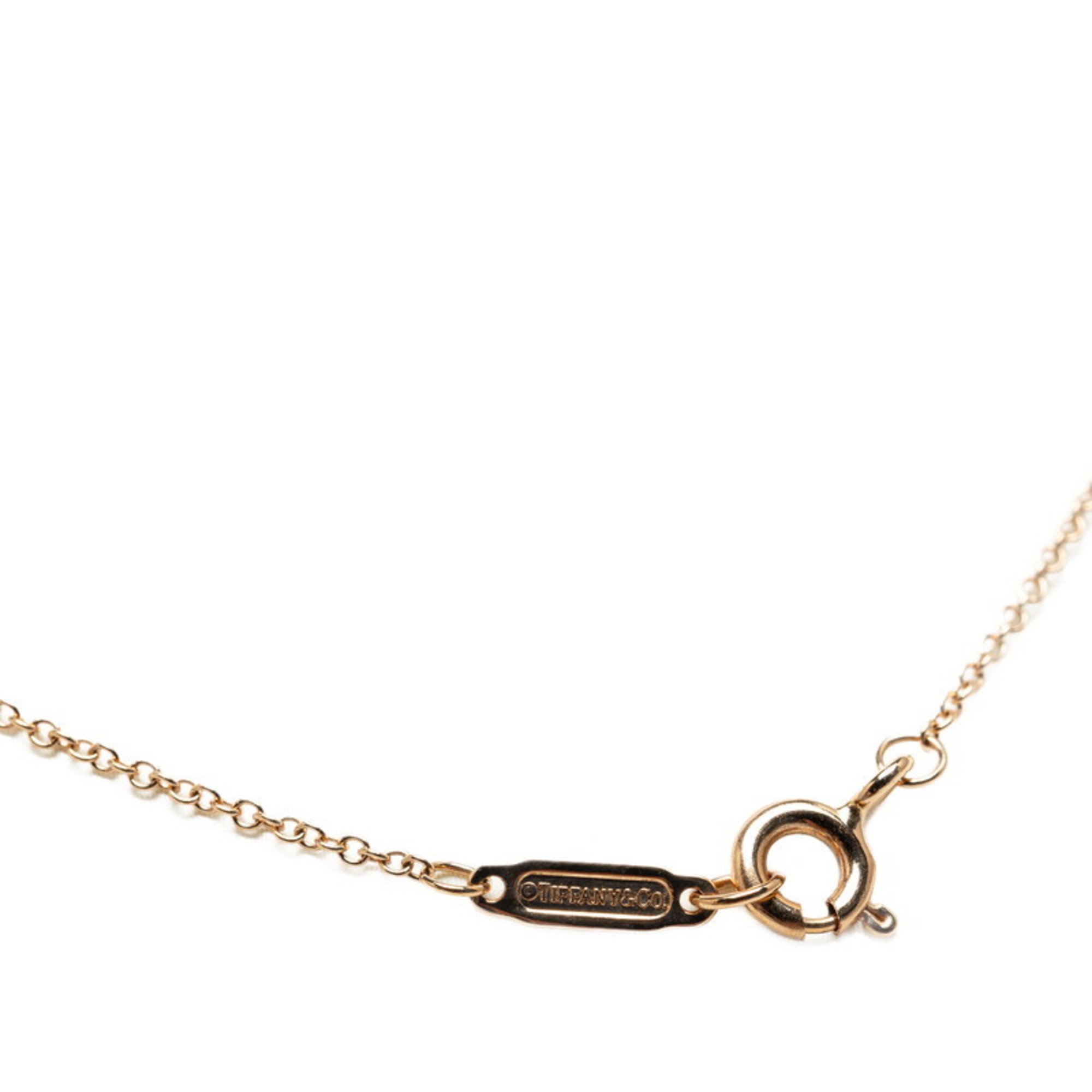 Tiffany Circlet Diamond Necklace 750 Ladies TIFFANY&Co.