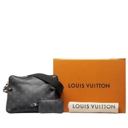 Louis Vuitton Monogram Eclipse Reverse Trio Shoulder Bag M69443 Black Grey PVC Leather Women's LOUIS VUITTON