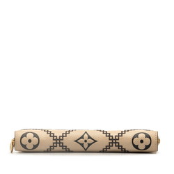 Louis Vuitton Monogram Empreinte Broderie Zippy Wallet Long M81141 Crème Beige Leather Women's LOUIS VUITTON