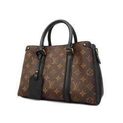 Louis Vuitton Handbag Monogram Soufflot NVBB M44898 Brown Noir Ladies
