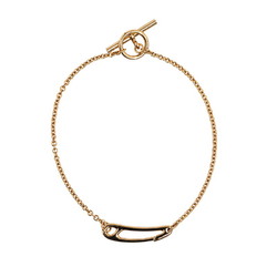 Hermes Chaine d'Ancre Punk Bracelet Size: SH K18PG Pink Gold Women's HERMES