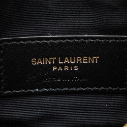 Saint Laurent Monogram Cassandra Baby Chain Shoulder Bag Beige Gold Leather Women's SAINT LAURENT