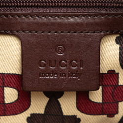 Gucci Guccissima Horsebit Handbag Tote Bag 145994 Brown Gold Leather Women's GUCCI