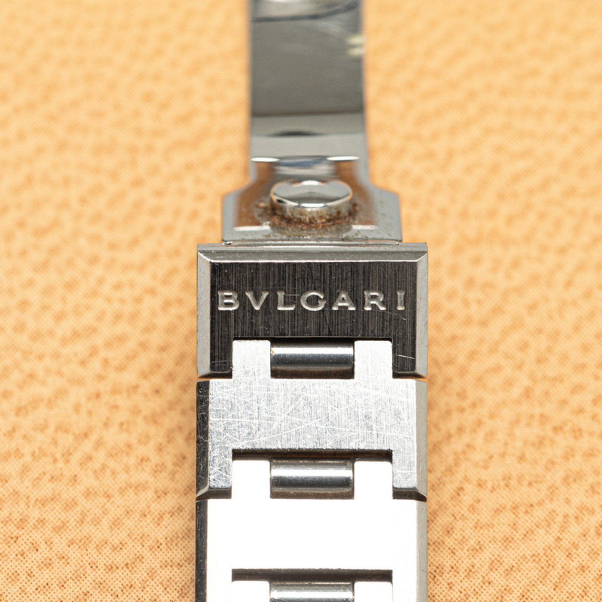 BVLGARI Watch BBL23BSSD Quartz Black Dial Stainless Steel Women's