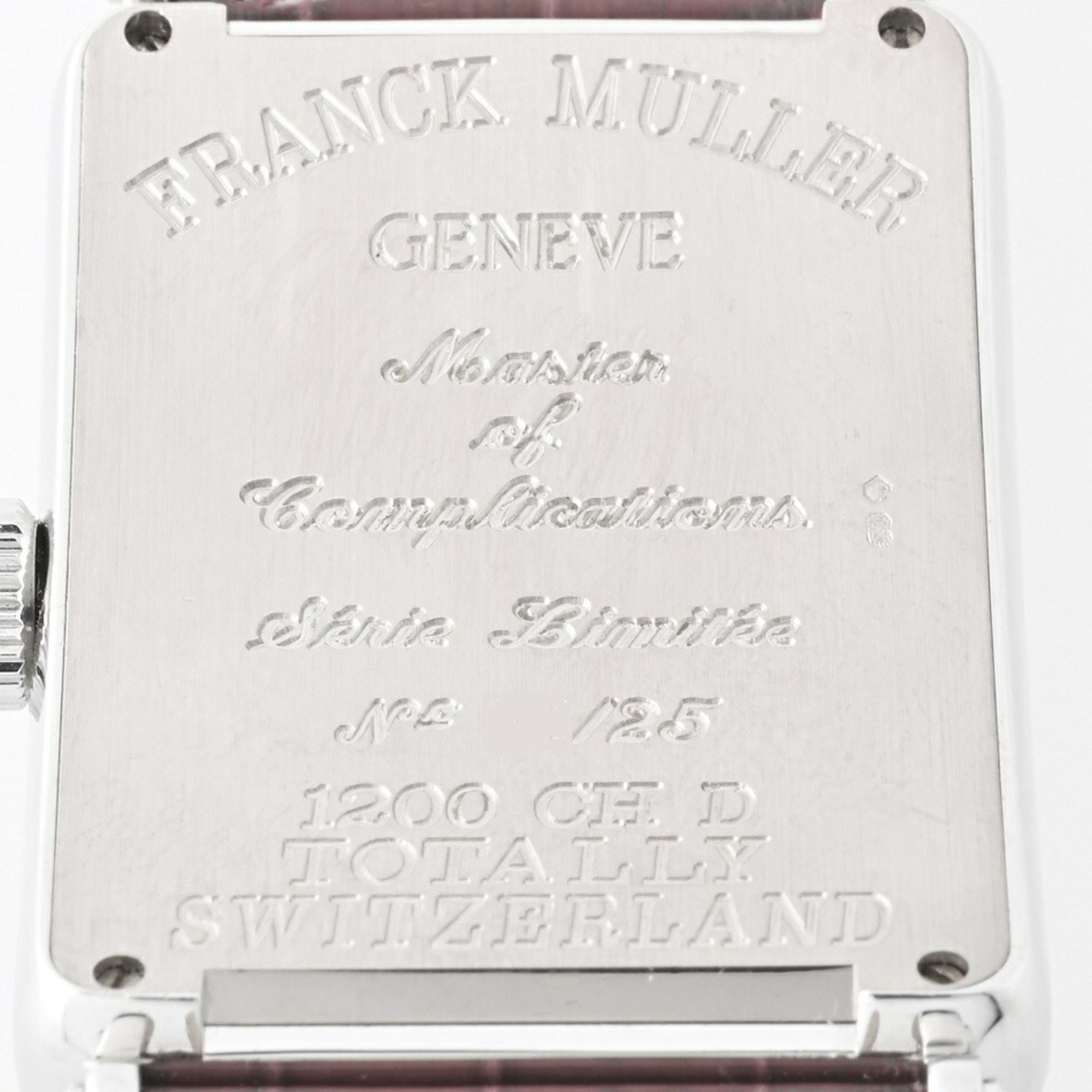 FRANCK MULLER Franck Muller Watch Long Island Crazy Hour Totally Switzerland 1200 CH D