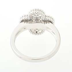 Van Cleef & Arpels Alhambra Ring K18WG Diamond #53(13) B-154303