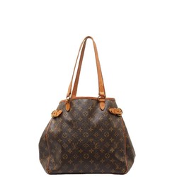 Louis Vuitton Monogram Batignolles Vertical Shoulder Bag Tote M51153 Brown PVC Leather Women's LOUIS VUITTON