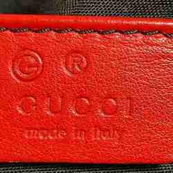 GUCCI Shima 341504 Red Leather Bag Handbag Shoulder Women's