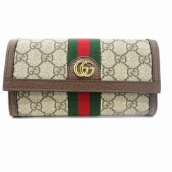 GUCCI Sherry Line Ophidia GG Continental Wallet 735430 Long Unisex