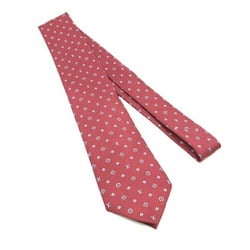 LOUIS VUITTON Monogram LV Dual Tie Necktie M79458 Red R-A Louis Vuitton
