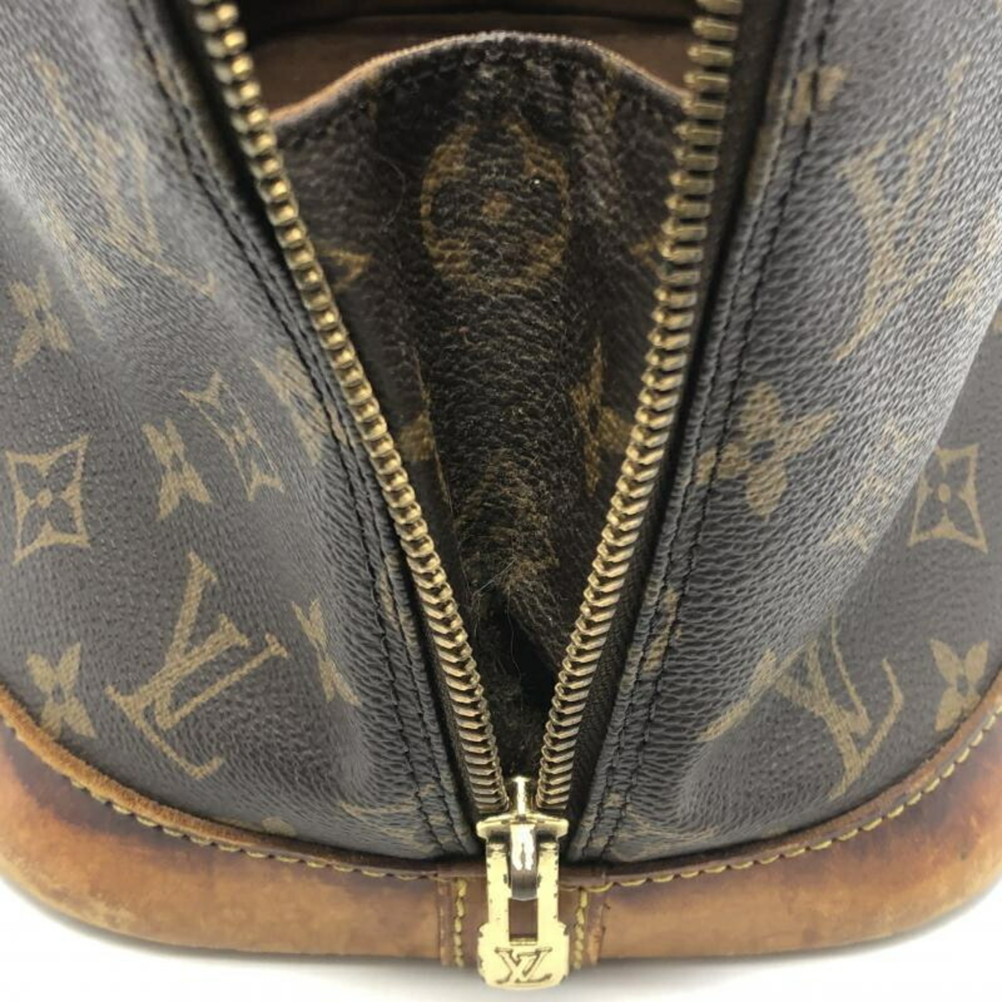 LOUIS VUITTON Alma Handbag M51130 Monogram Brown Louis Vuitton