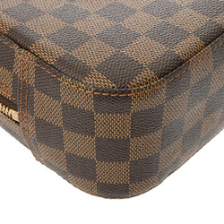 LOUIS VUITTON Damier Spontini SP Order Brown N48021 Unisex Canvas Handbag