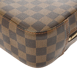 LOUIS VUITTON Damier Spontini SP Order Brown N48021 Unisex Canvas Handbag