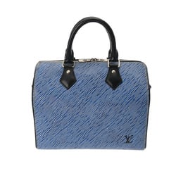LOUIS VUITTON Louis Vuitton Epi Denim Speedy Bandouliere 25 Blue M51280 Women's Leather Handbag