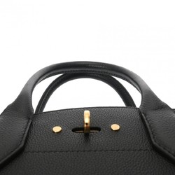 LOUIS VUITTON City Steamer MM Black/Bordeaux - Women's Taurillon Leather Handbag