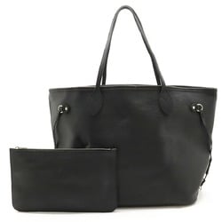 LOUIS VUITTON Louis Vuitton Epi Neverfull MM Tote Bag Shoulder Leather Noir Black M40932