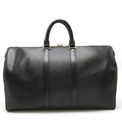 LOUIS VUITTON Louis Vuitton Epi Keepall 45 Boston Bag Travel Leather Noir Black M59152