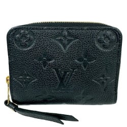 LOUIS VUITTON Louis Vuitton Zippy Coin Case Wallet Card Business Holder M60574 RFID Monogram Empreinte Accessories Women Men Current Black