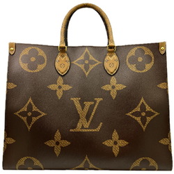 LOUIS VUITTON Louis Vuitton Monogram Giant Reverse On the Go GM M44576 Tote Bag Handbag Women Men Unisex RFID Chip