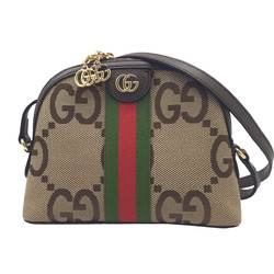 GUCCI Gucci Sherry Jumbo GG Ophidia Small Shoulder Bag 499621 Canvas Women Men Unisex