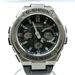 CASIO G-SHOCK Watch GST-W110-1AJF G-STEEL Casio G-Shock G-Steel Radio Solar Metal Silver x Black