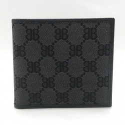 GUCCI × BALENCIAGA The Hacker Project Bi-fold Wallet Black Gucci Balenciaga