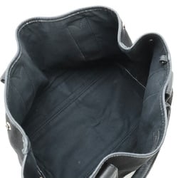 BALENCIAGA Navy Cabas S Tote Bag Handbag Canvas Leather Black Pouch Not Included 339933
