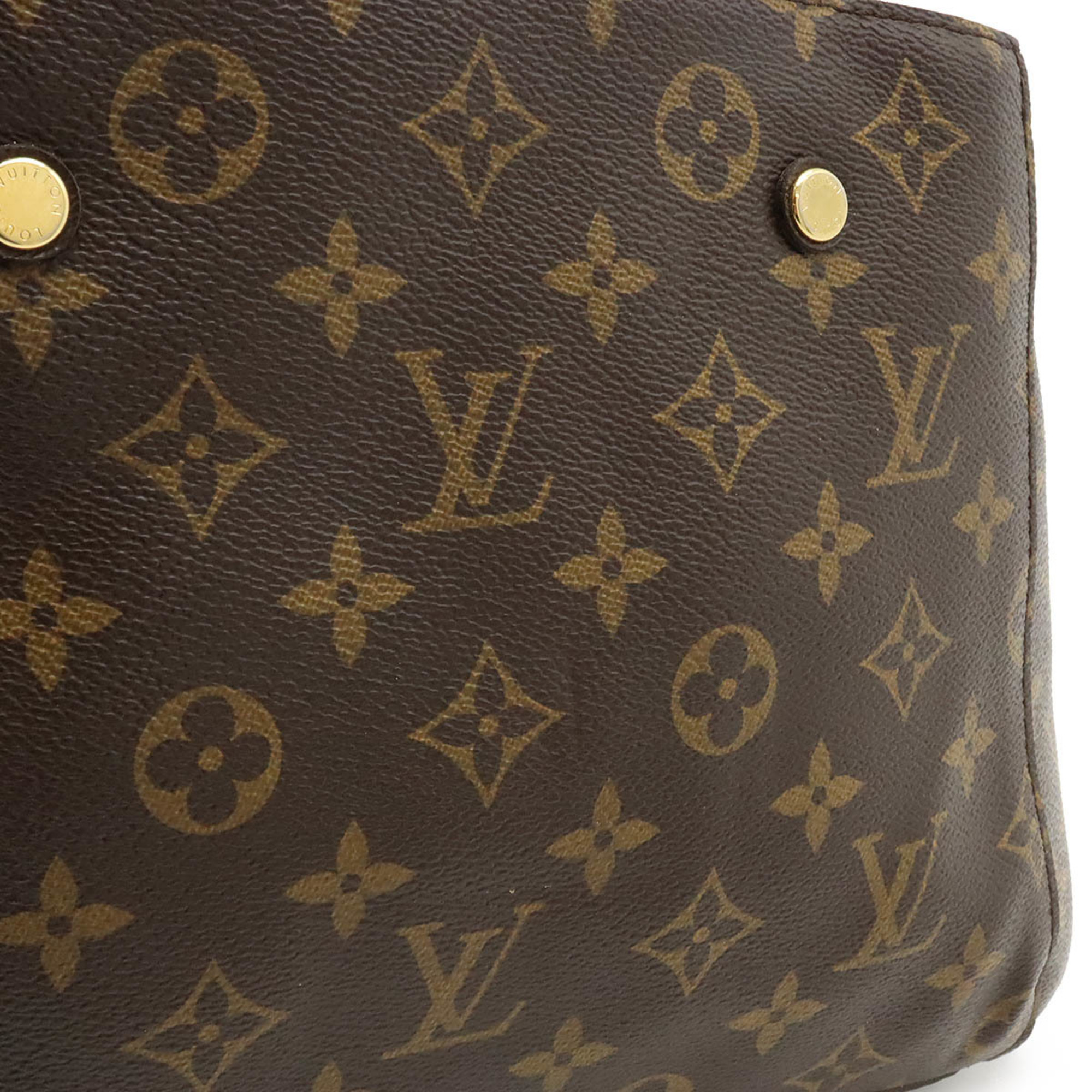 LOUIS VUITTON Louis Vuitton Monogram Montaigne BB Handbag M41055