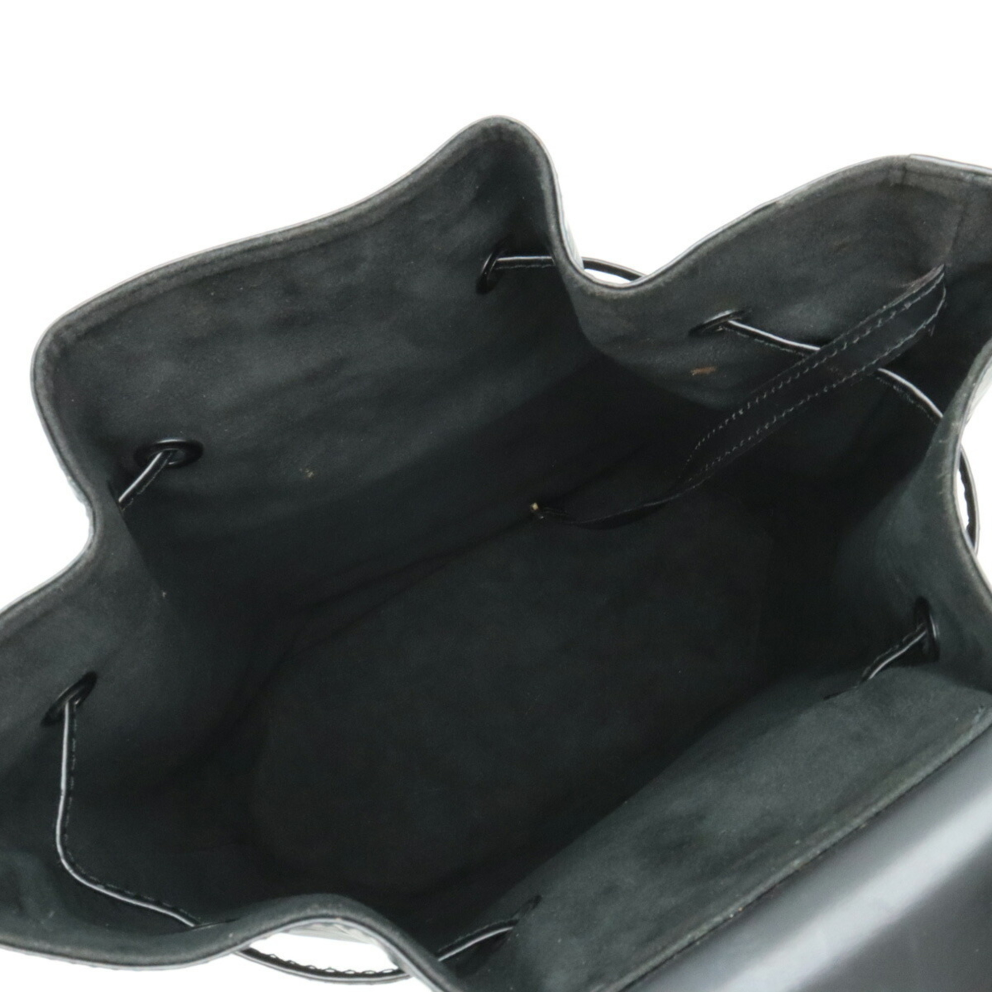 LOUIS VUITTON Epi Sacado Shoulder Bag Leather Noir Black M80153