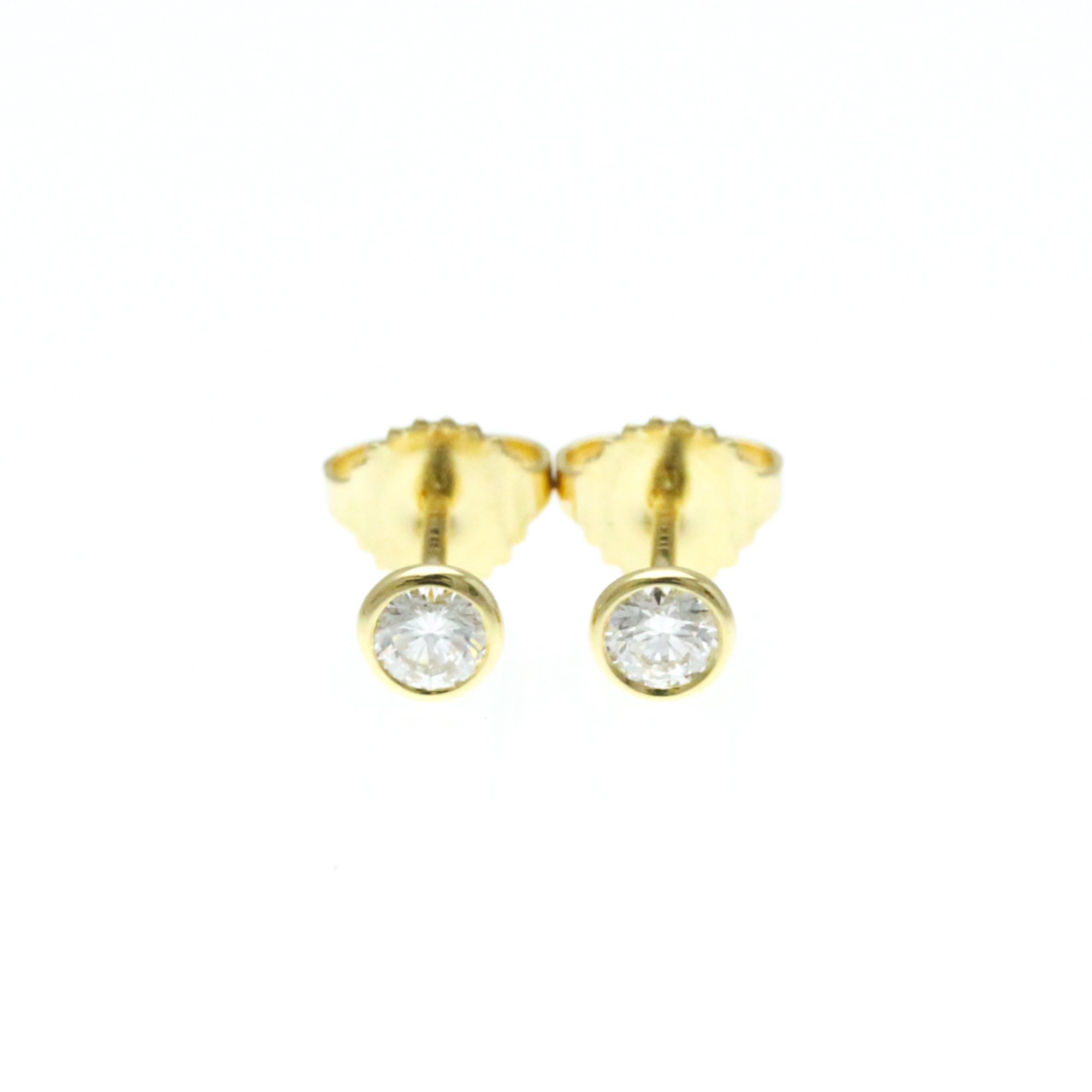 Tiffany Diamonds By The Yard Diamond Yellow Gold (18K) Stud Earrings Gold