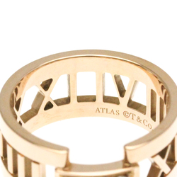 Tiffany Open Atlas Diamond Ring Pink Gold (18K) Fashion Diamond Band Ring Pink Gold