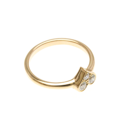 Tiffany Sentimental Diamond Ring Pink Gold (18K) Fashion Diamond Band Ring Pink Gold
