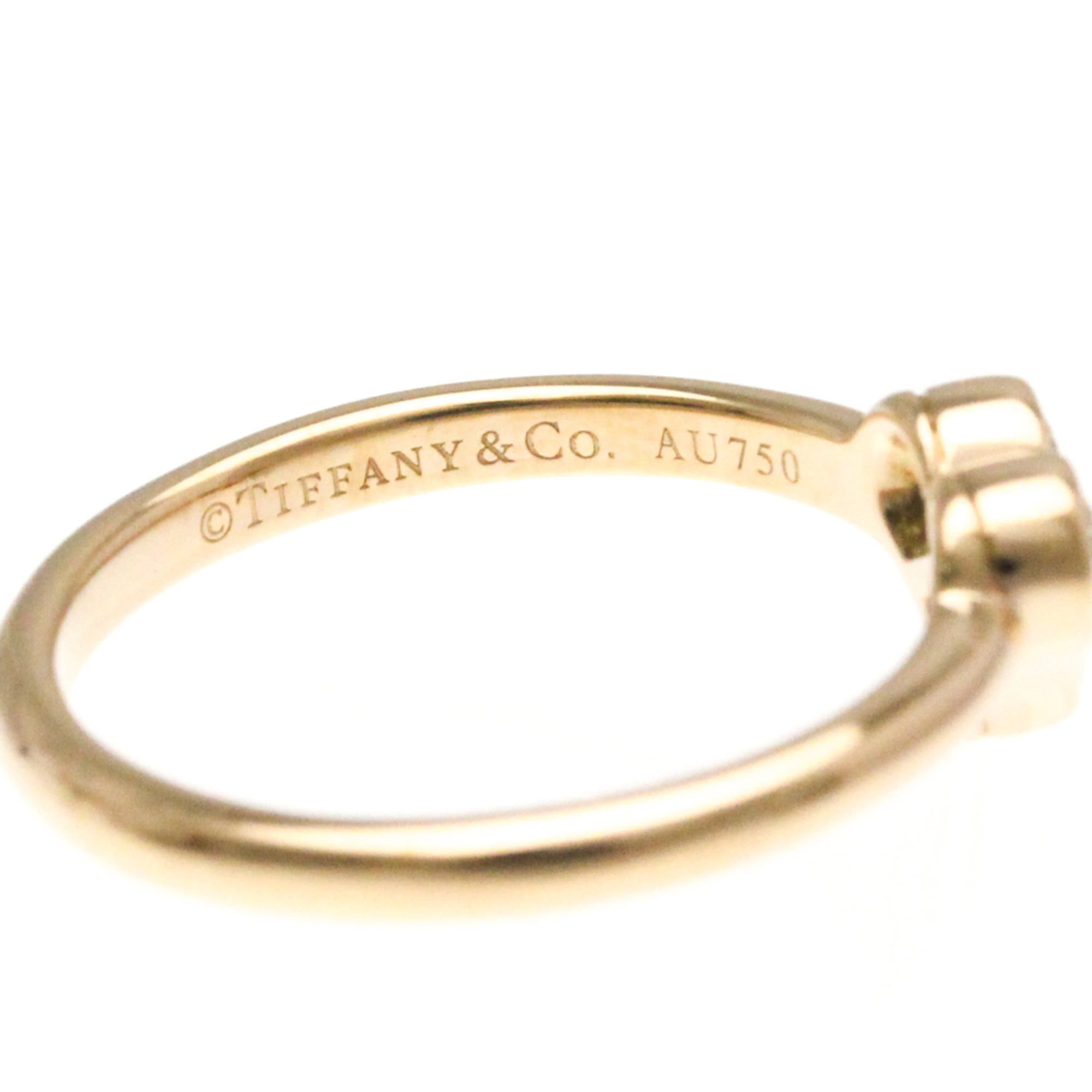 Tiffany Sentimental Diamond Ring Pink Gold (18K) Fashion Diamond Band Ring Pink Gold