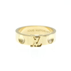 Louis Vuitton Berg Amplant Q9K98D Yellow Gold (18K) Fashion No Stone Band Ring Gold