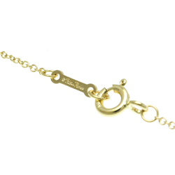 Tiffany Olive Leaf Necklace Yellow Gold (18K) No Stone Men,Women Fashion Pendant Necklace (Gold)