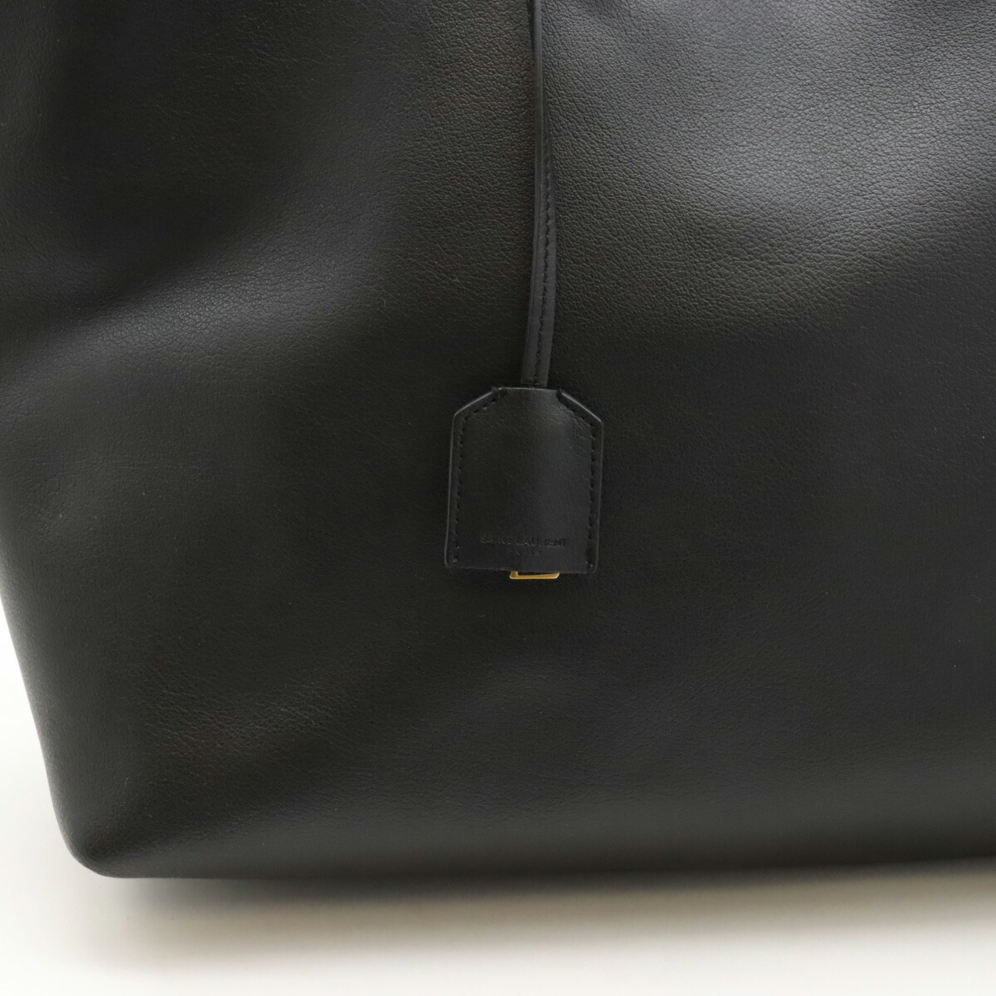 Yves Saint Laurent SAINT LAURENT PARIS YSL Saint Laurent Tote Bag Large Leather Black 394195