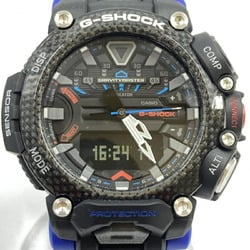 CASIO G-SHOCK Watch GR-B200-1A2JF GRAVITYMASTER Bluetooth Casio G-Shock Carbon Black x Blue