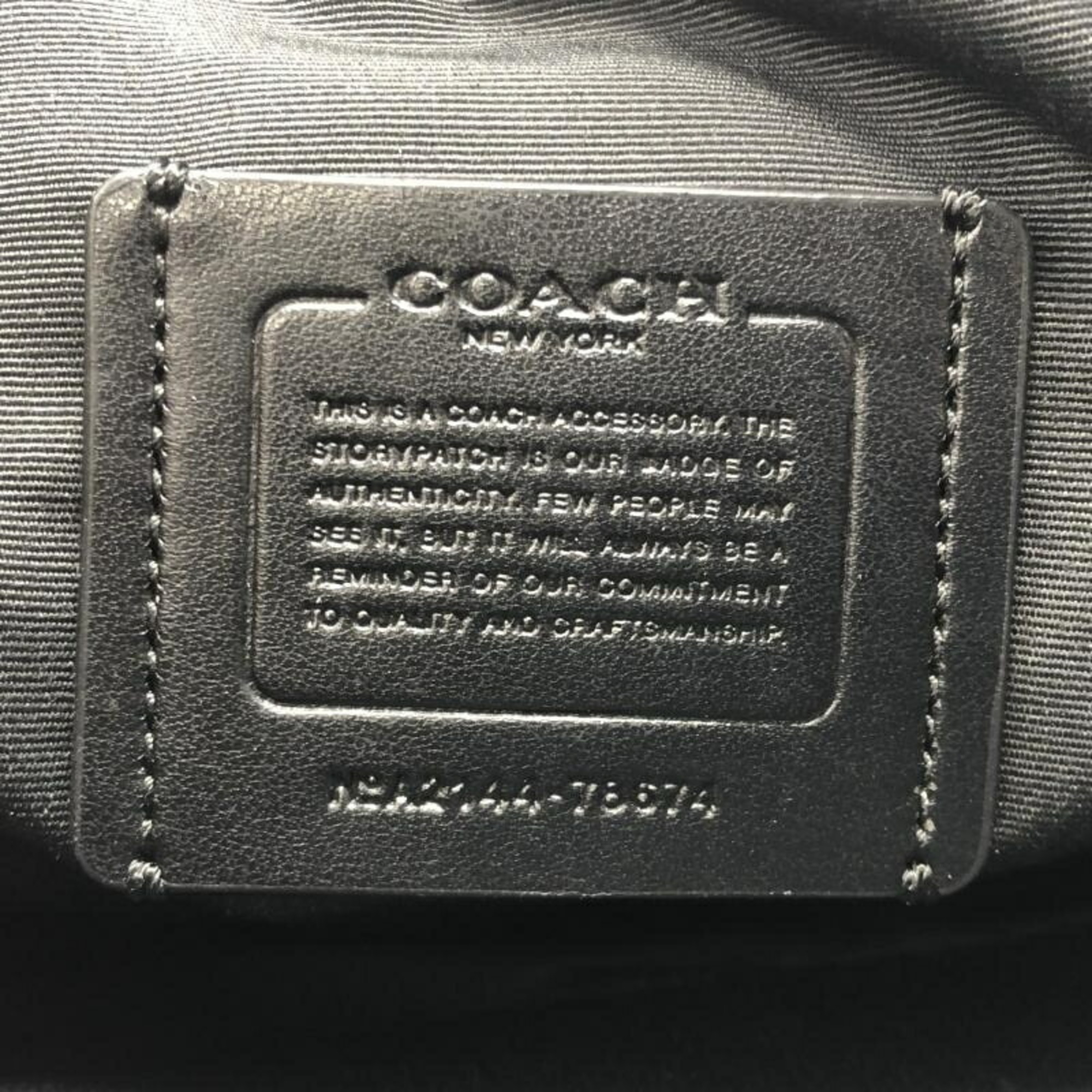 COACH Signature Second Bag Black Coach