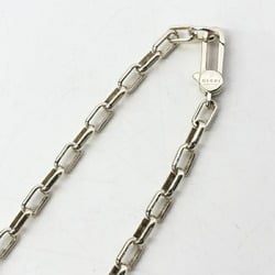 GUCCI Interlocking G Necklace 295710 Silver Gucci