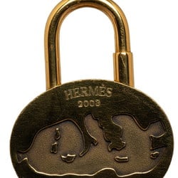 Hermes 2003 Limited Edition Mediterranean Padlock Gold Plated Women's HERMES