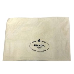 PRADA Prada Hawaiian Print Saffiano Leather Handbag Boston Bag Green Orange 31486