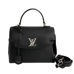 LOUIS VUITTON Louis Vuitton Rock Me Ever Leather 2way Handbag Shoulder Bag Black 33120