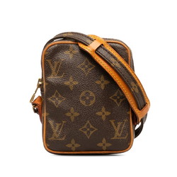 Louis Vuitton Monogram Danube Shoulder Bag M45268 Brown PVC Leather Women's LOUIS VUITTON