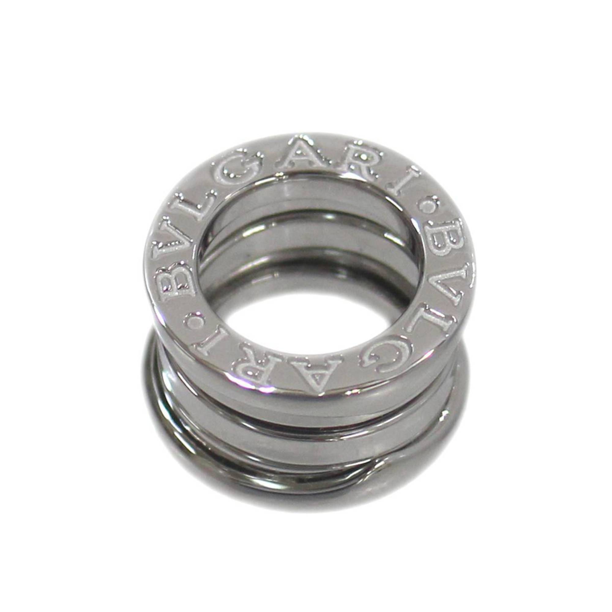 BVLGARI B-ZERO1 3-Band Ring Pendant, K18 White Gold (Stamped 750) ES Polished Finish